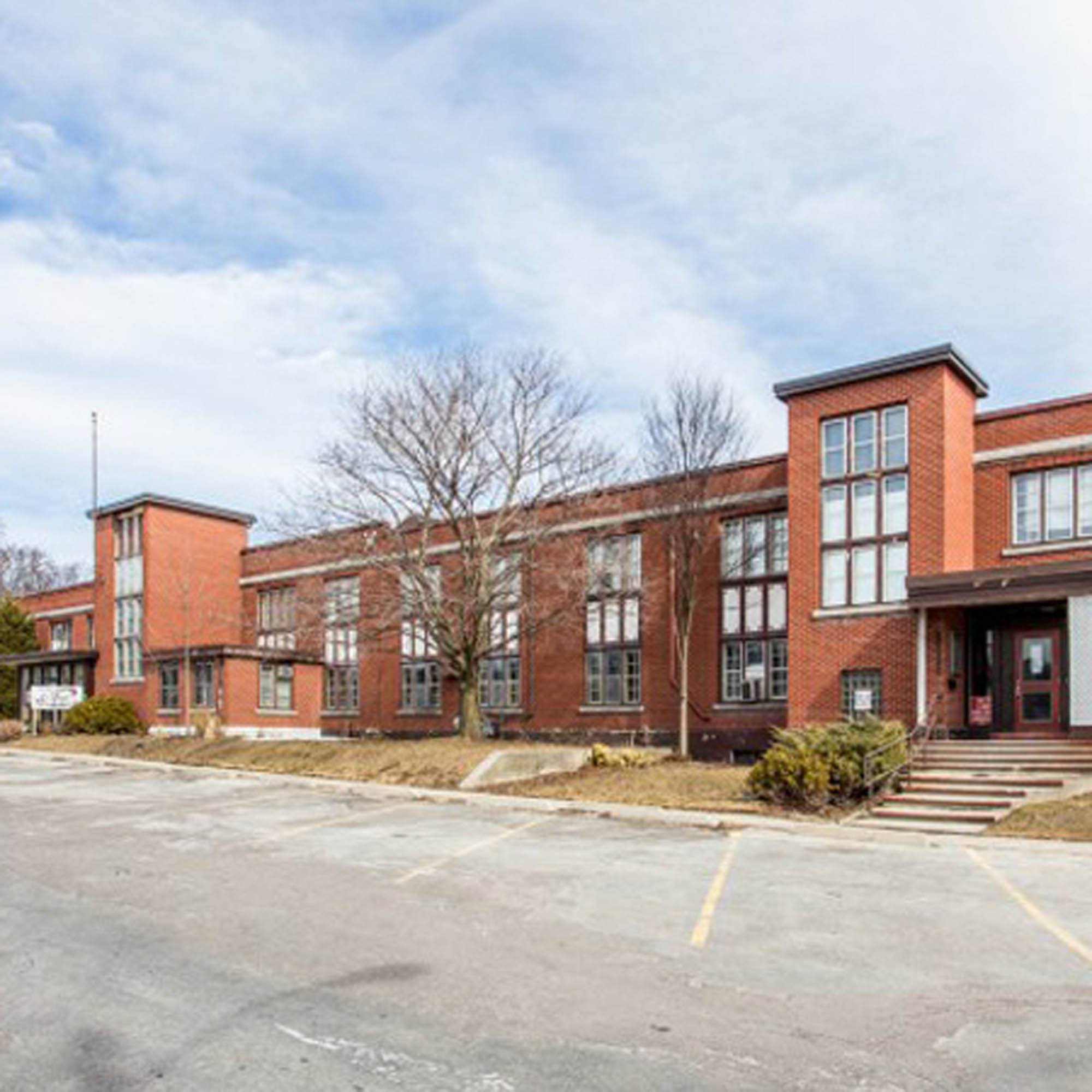 Exterior photo of a badminton club